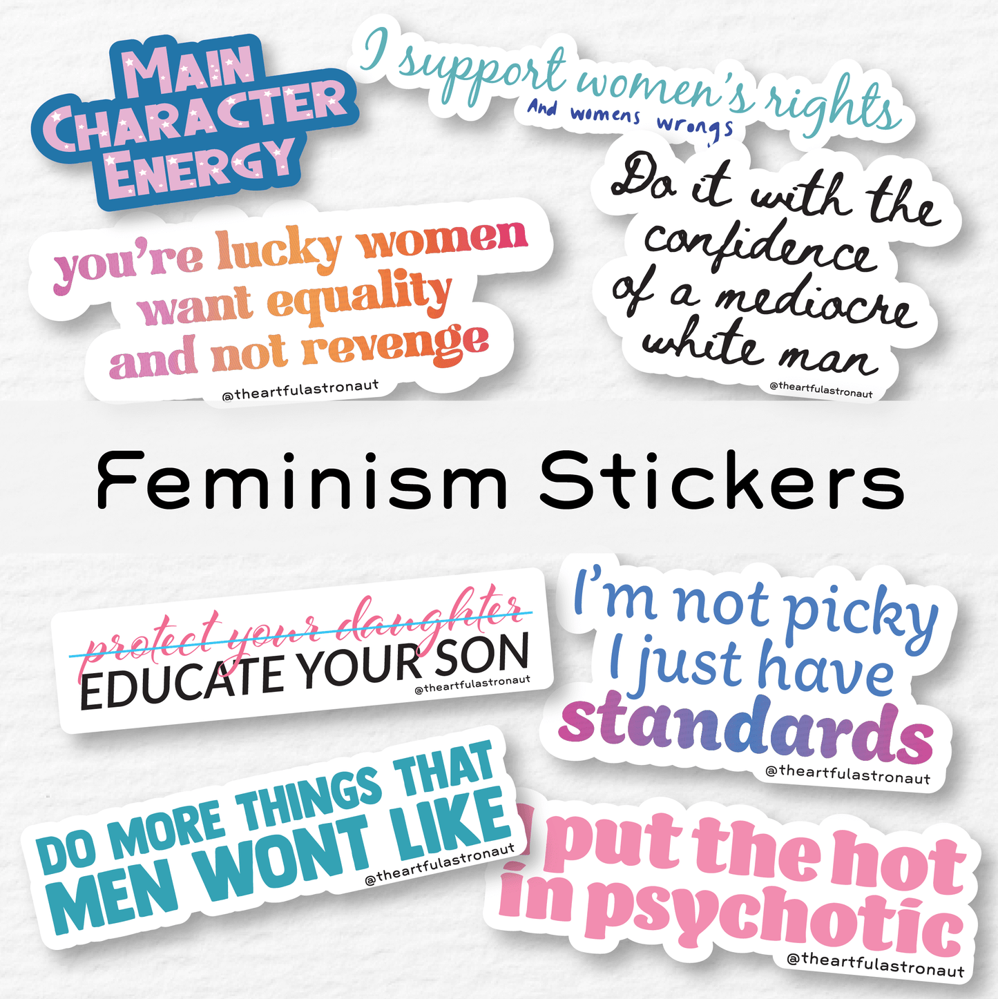 Feminism Stickers