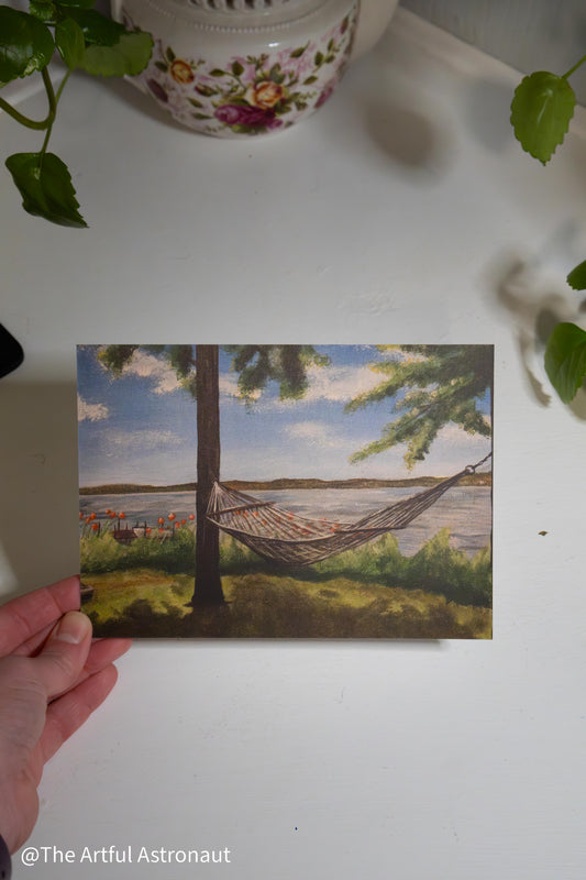 Long Pond Hammock Print