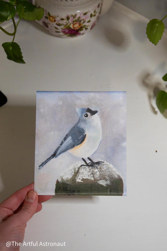 Tufted Titmouse Print