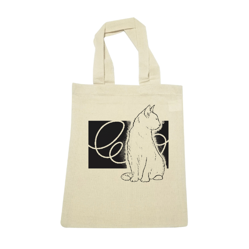 Swirly Cat Tote Bag