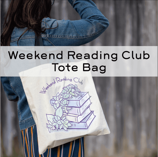 Personalized Tote Bag: Weekend Reading Club | The Artful Astronaut