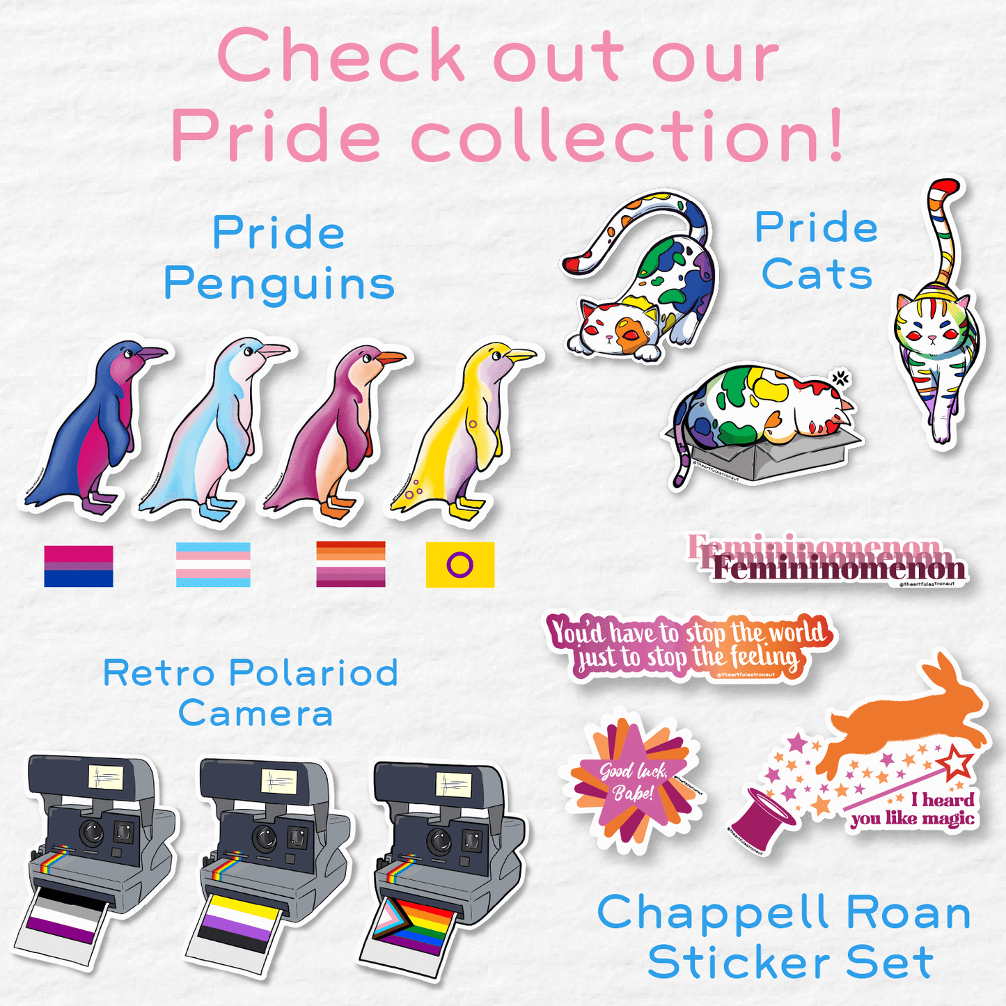 Penguin Pride Sticker: Vinyl Sticker