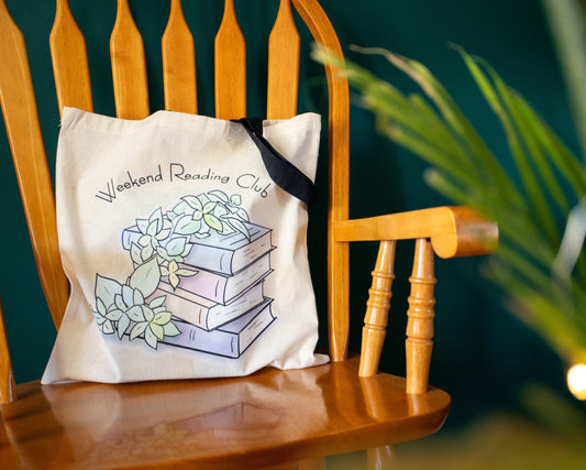 Weekend Reading Club Tote Bag