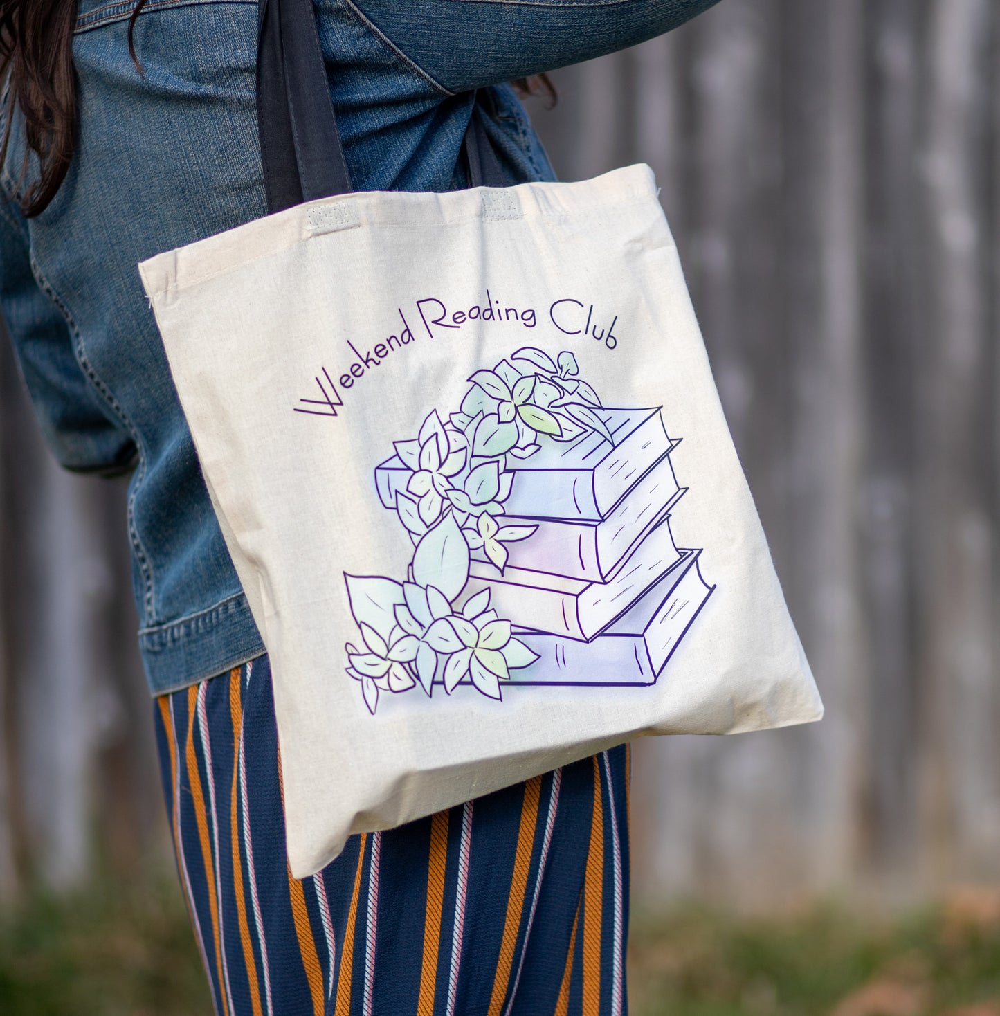 Weekend Reading Club Tote Bag