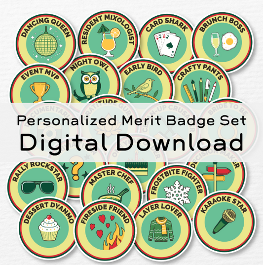 Merit Badge Stickers: Digital Download | The Artful Astronaut