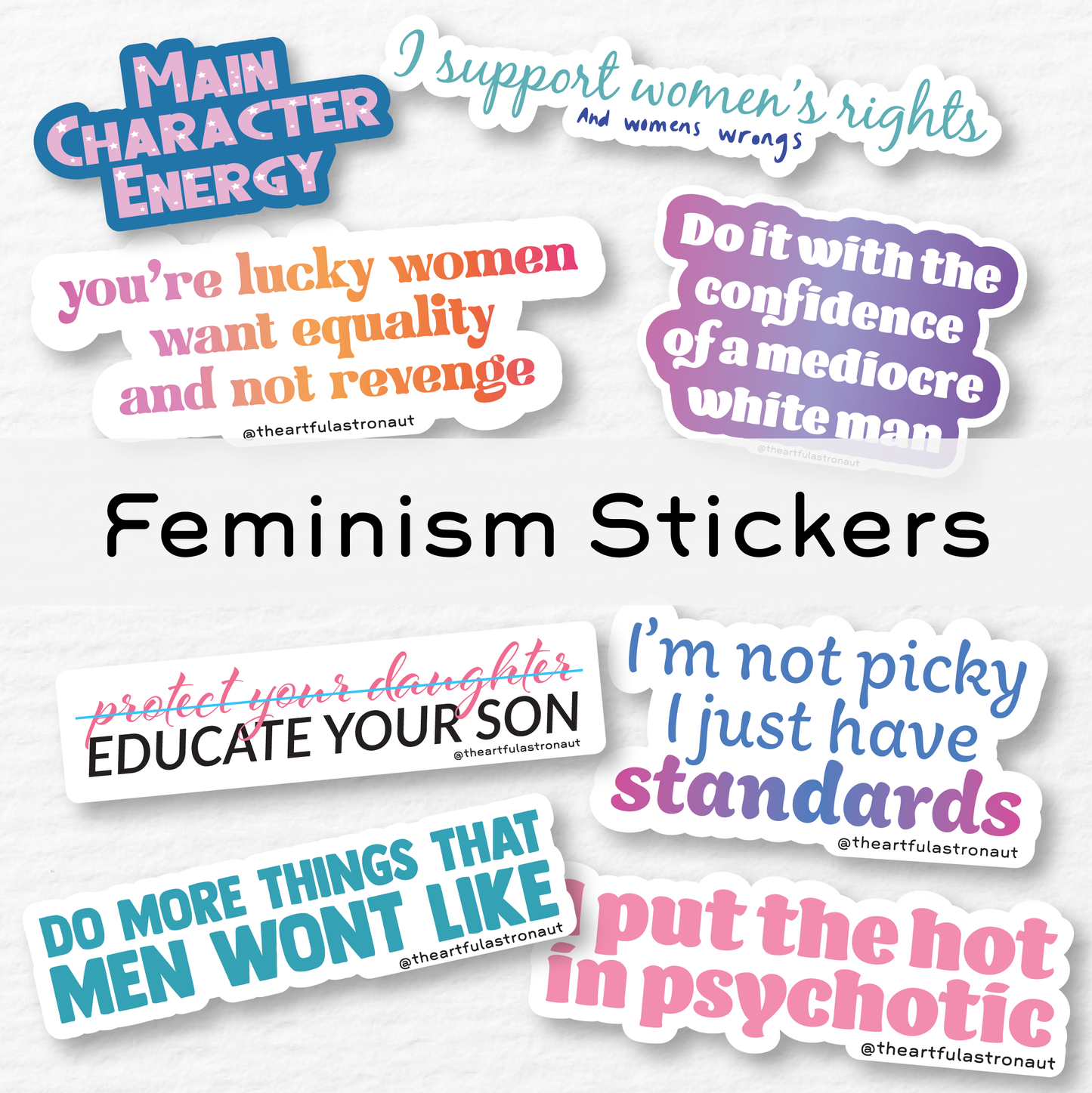 Feminism Stickers