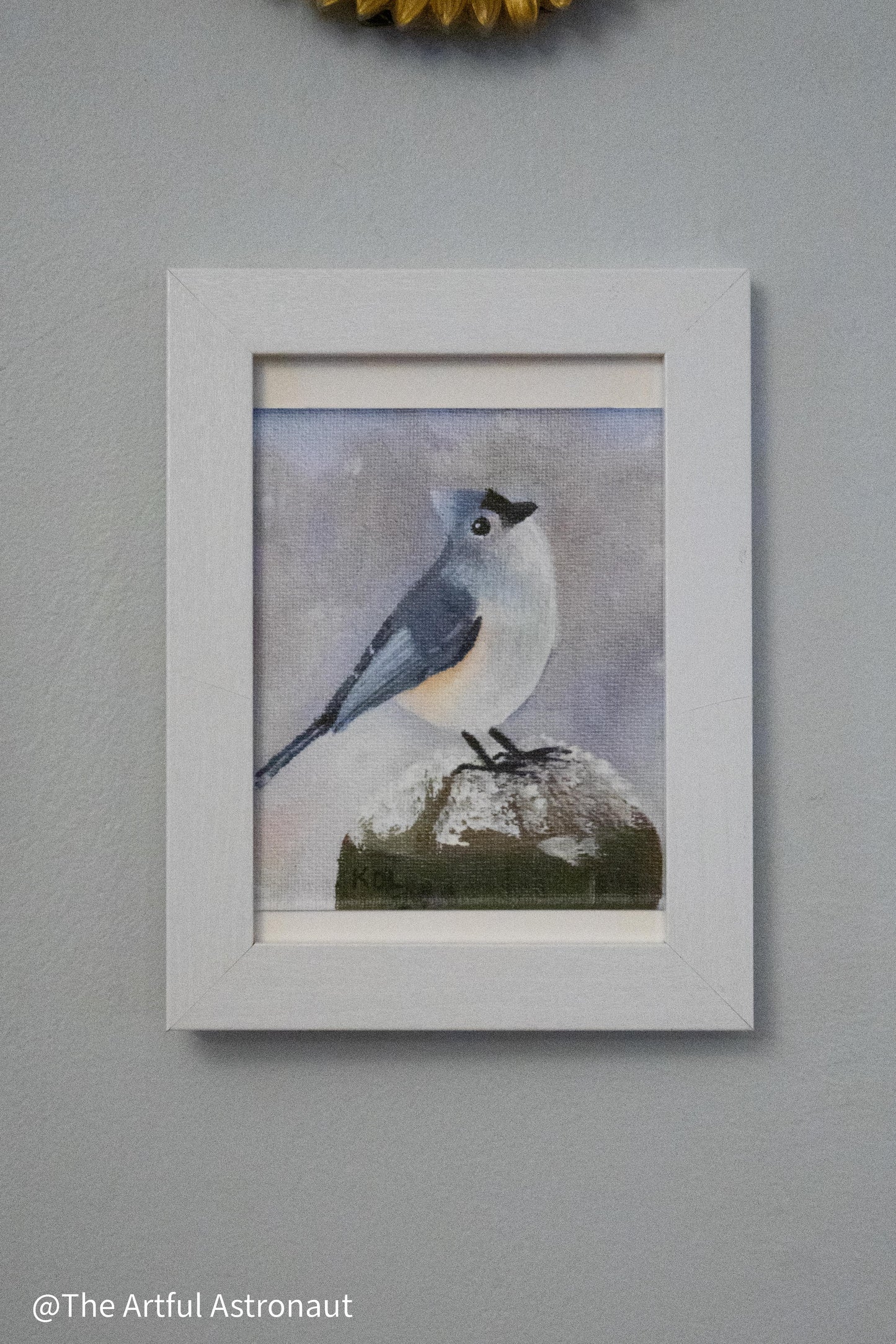 Tufted Titmouse Print