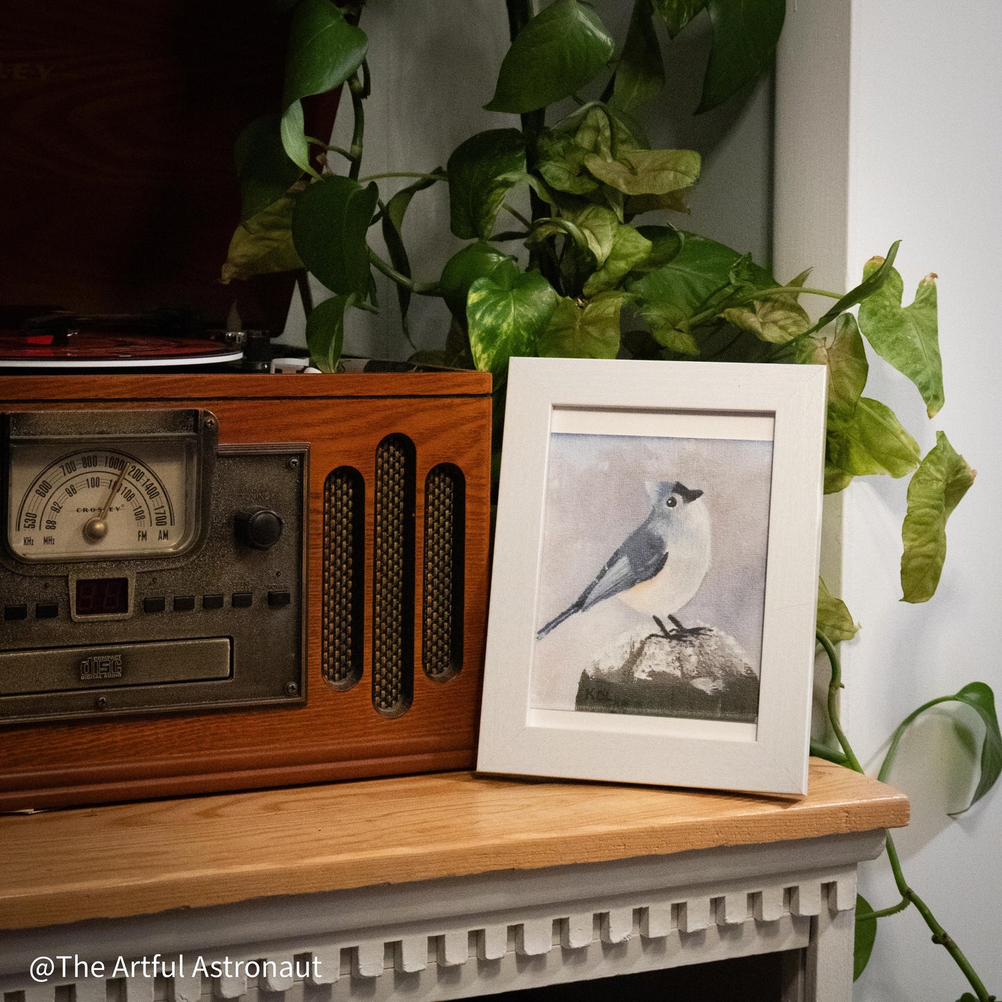 Tufted Titmouse Print