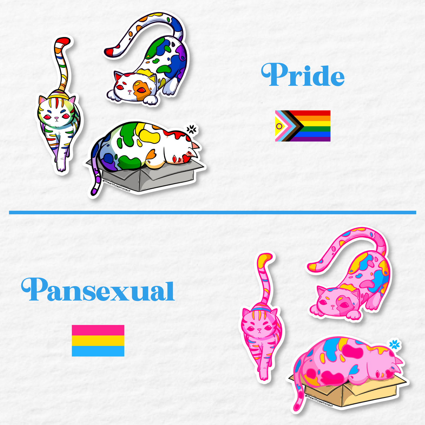 Cat Pride Stickers