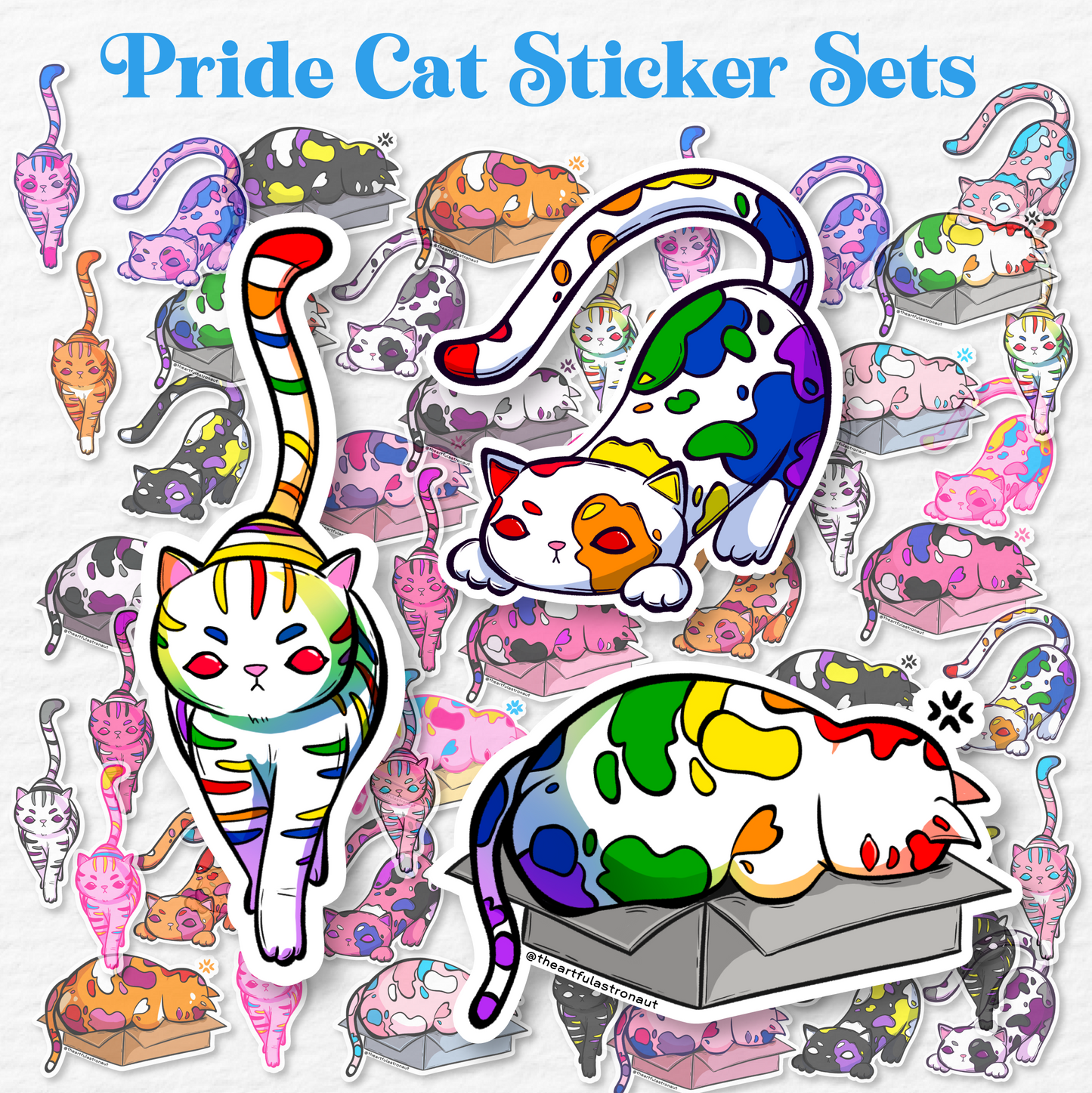 Cat Pride Stickers