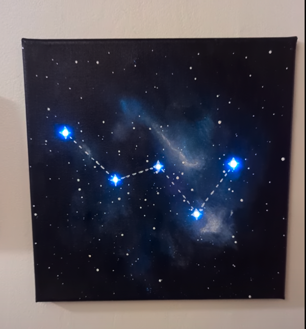 Custom Constellation Painting – The Artful Astronaut LLC