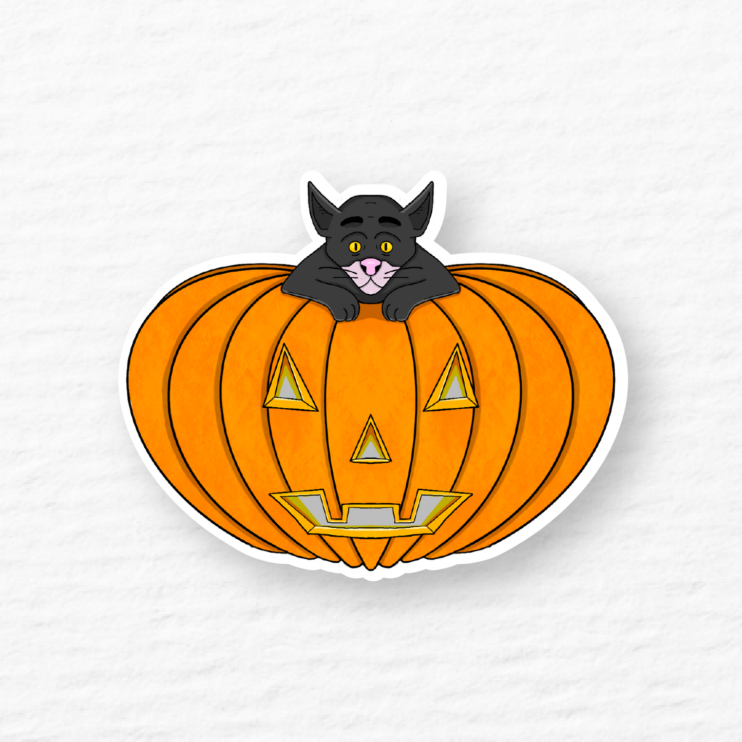 Black Cat Stickers