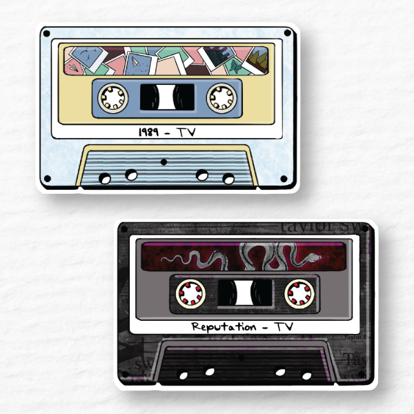 Taylor Swift Era's Tour: Retro Stickers – The Artful Astronaut LLC