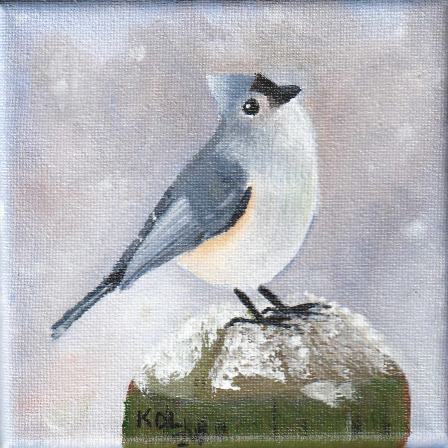 Tufted Titmouse Print