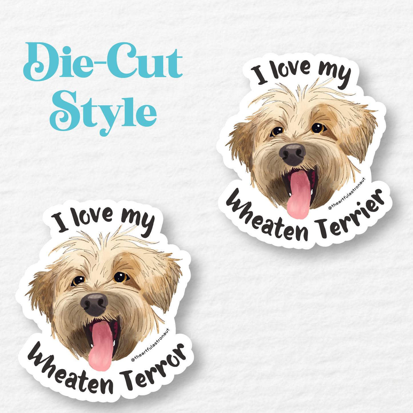 Wheaten Terrier Sticker