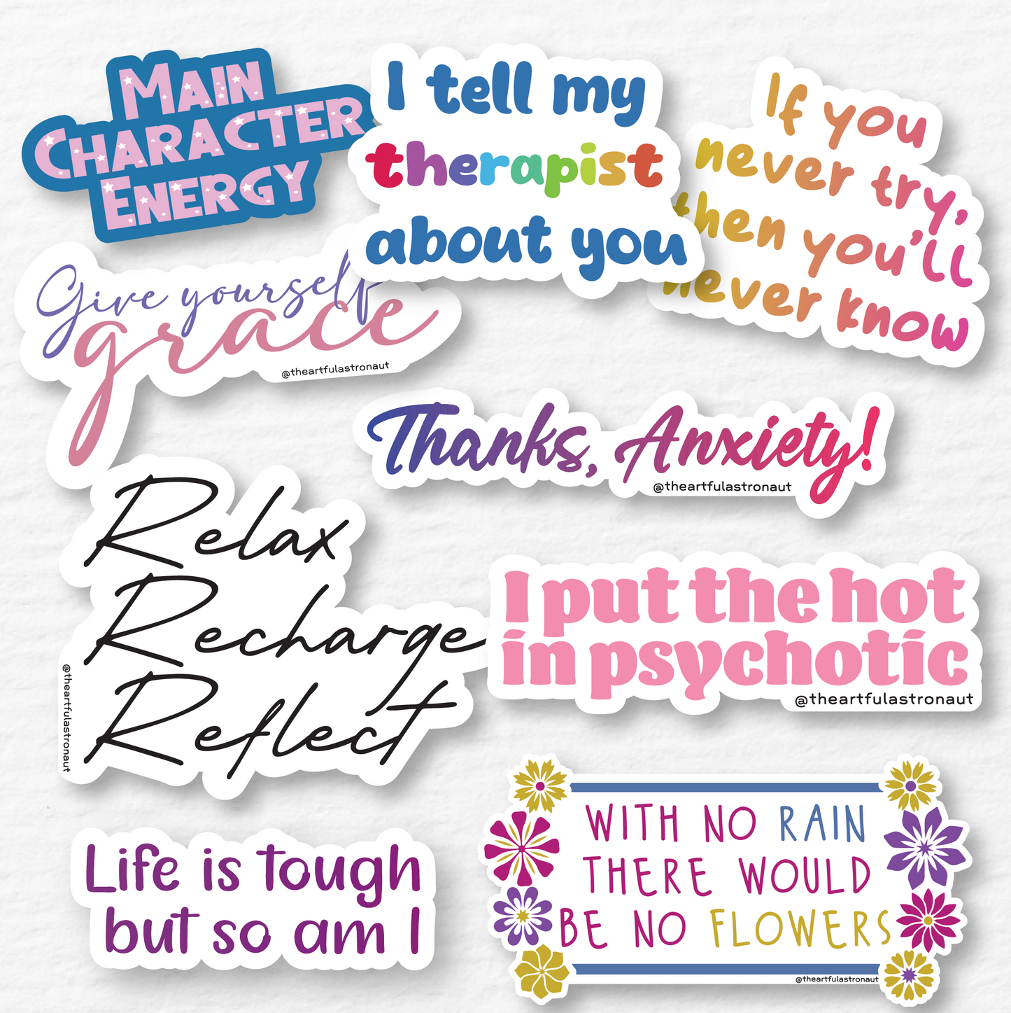 Self-Care Stickers