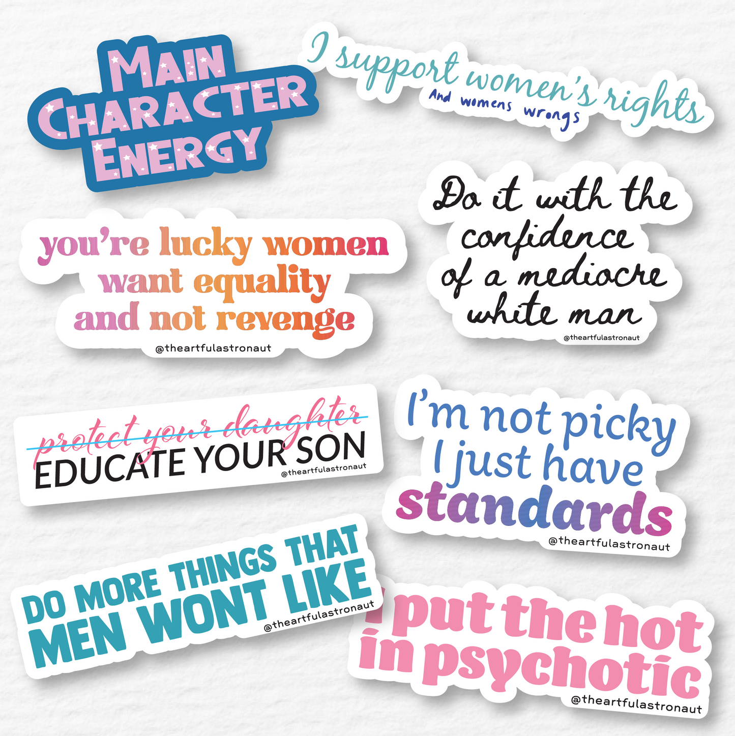 Feminism Stickers