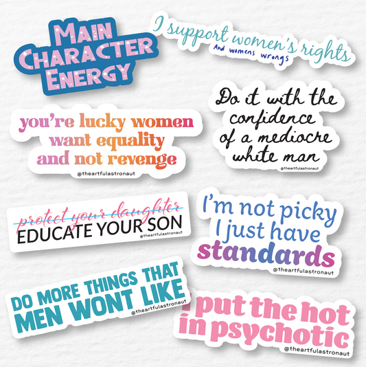 Feminism Stickers