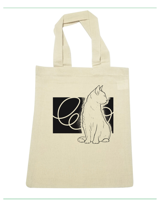 Swirly Cat Tote